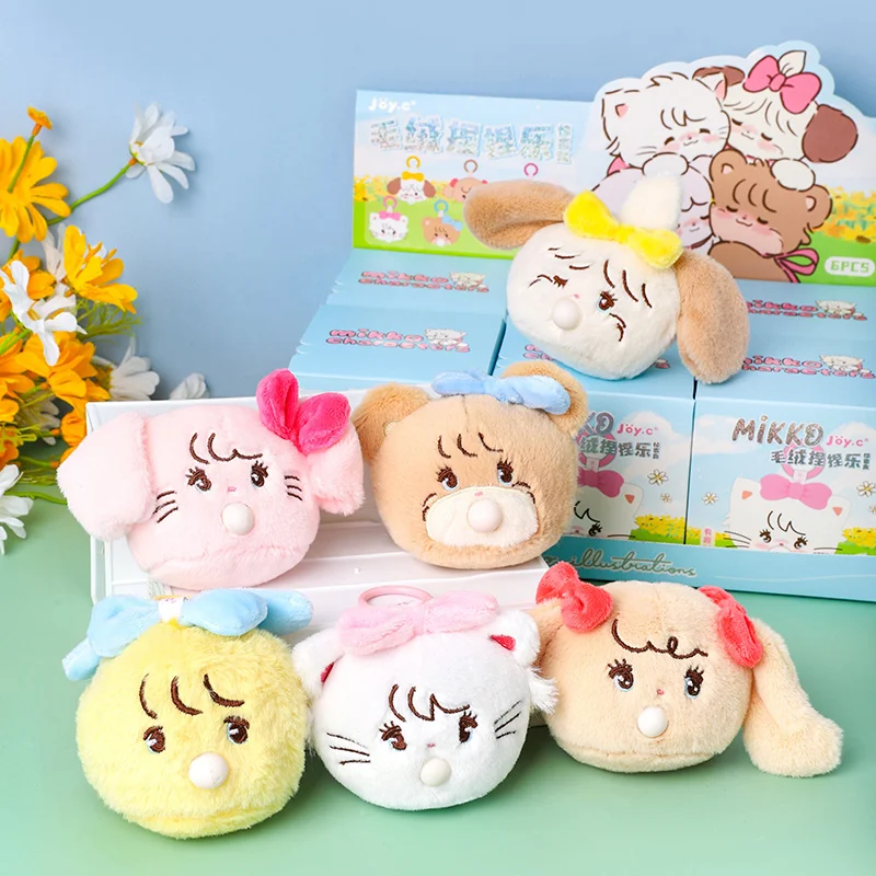 Новый Kawaii Mikko Spitting Bubble Series слепая коробка куклы игрушки декомпрессионная игрушка
