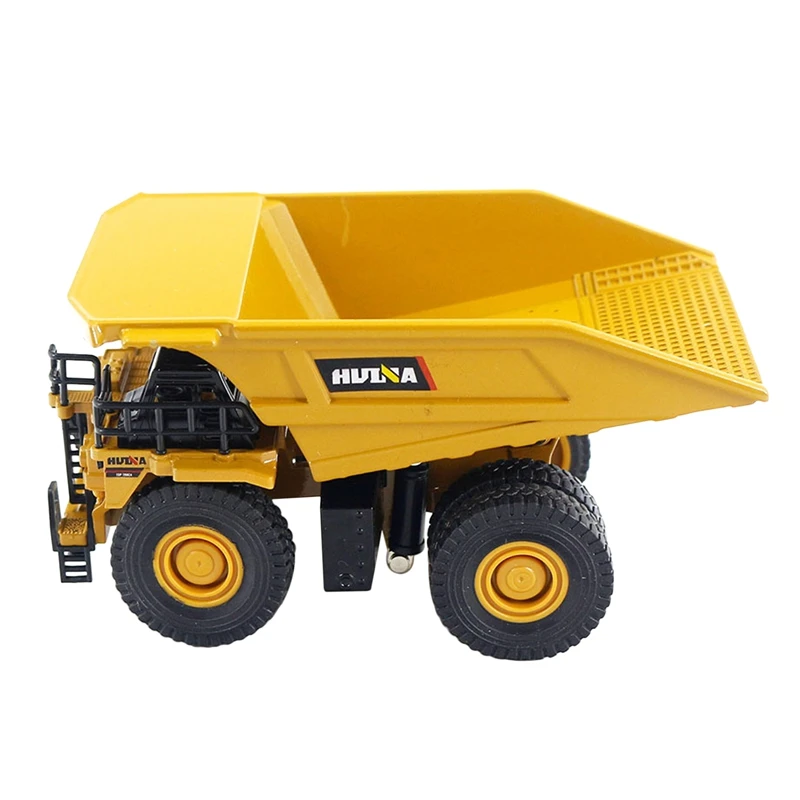 

HUINA 1812 1:60 Mini Metal Alloy Articulated Truck Car Model Toy Construction Car Engineering Car Vehicle Gift For Kids Boys
