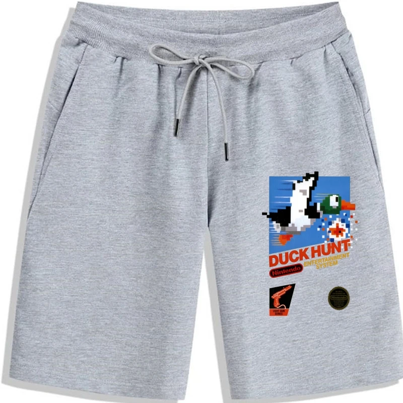 

Новинка, мужские шорты Duck Hunt, летние крутые мужские шорты с принтом