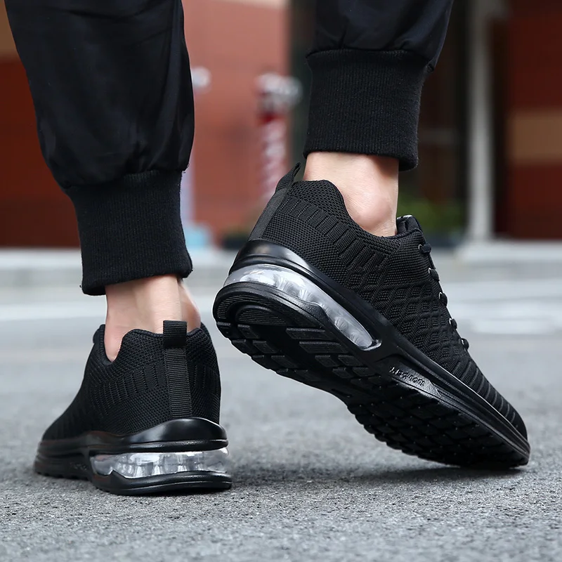 2022 Men Sneakers Outdoor Casual Shoes Trainer Fashion Loafers Breathable Shock Absorption Male Running Shoes 38-48