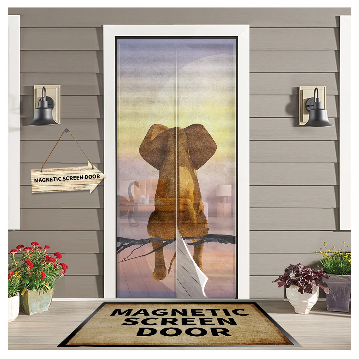 

Защита от комаров и насекомых, на дверь