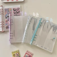 a5 binder cover kpop photocards storage collect book transparent pvc idol sticker photo album case organizer stationery supplies