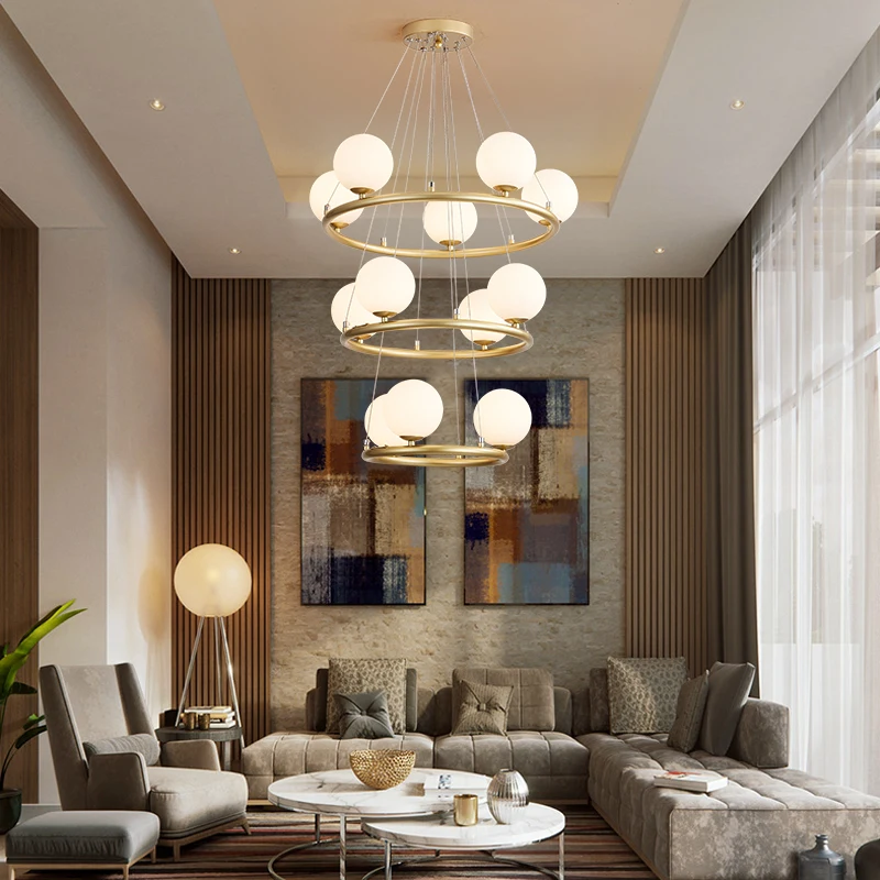 Modern Creative Global Wire Pendant Lamp Black Gold Lamp Body Hotel Lobby Living Room Indoor Lighting G9 Pendant Lamp