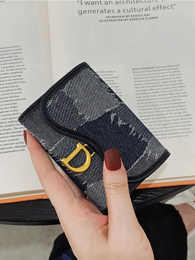 

New ID Credit Card Wallets Genuine Leather Designer PU Leather Small Wallet Pocket Case Purse Wallet for Women Men Female 2023