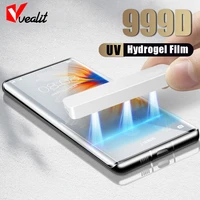 not glass uv hydrogel film for xiaomi mix 4 3 2s note 10 lite 999d screen protector for redmi 9 9a 9c 9t 10a 10c k50 k40 gaming