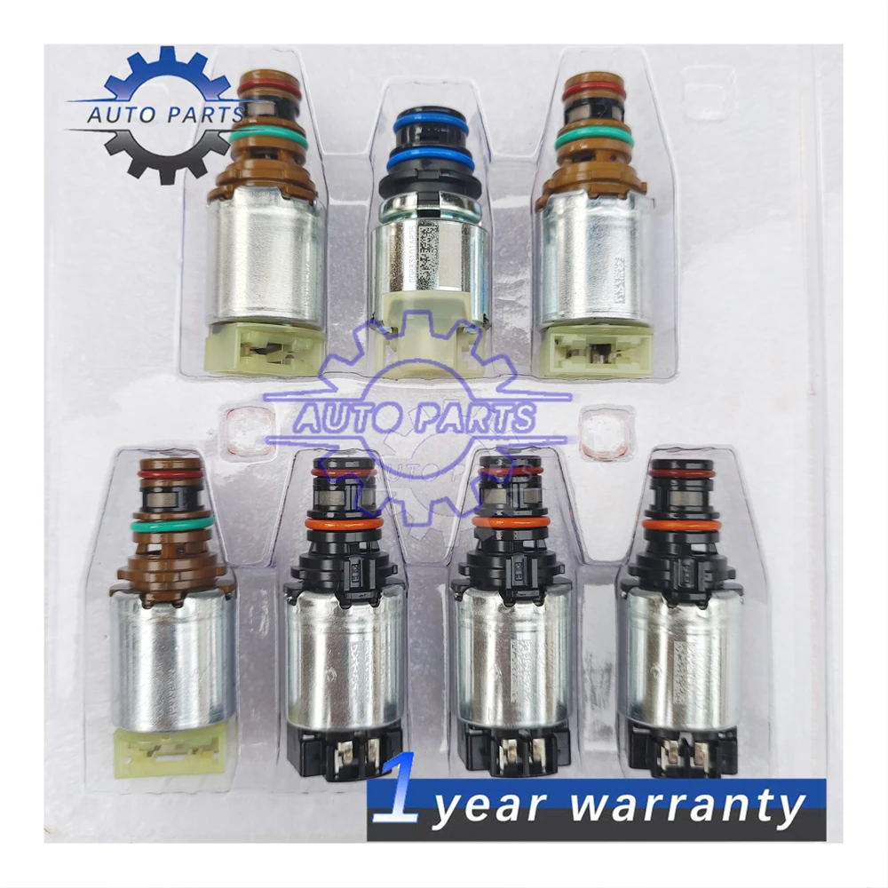 100% новый 7-компонентный комплект электромагнитных клапанов трансмиссии первого