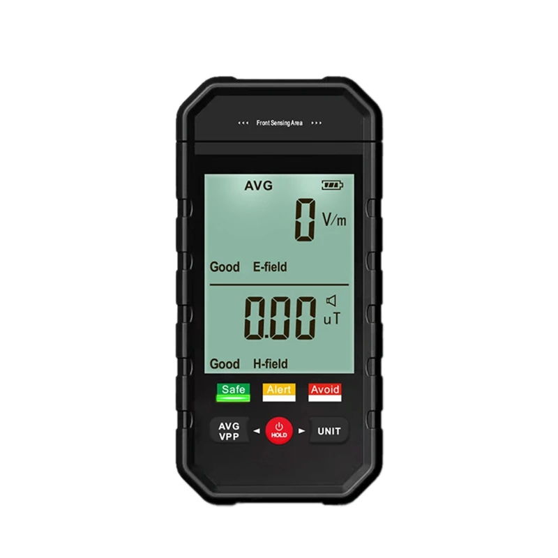 

ET925 Large Screen Electromagnetic Radiation Detector Sound And Light Alarm Red Screen Alarm