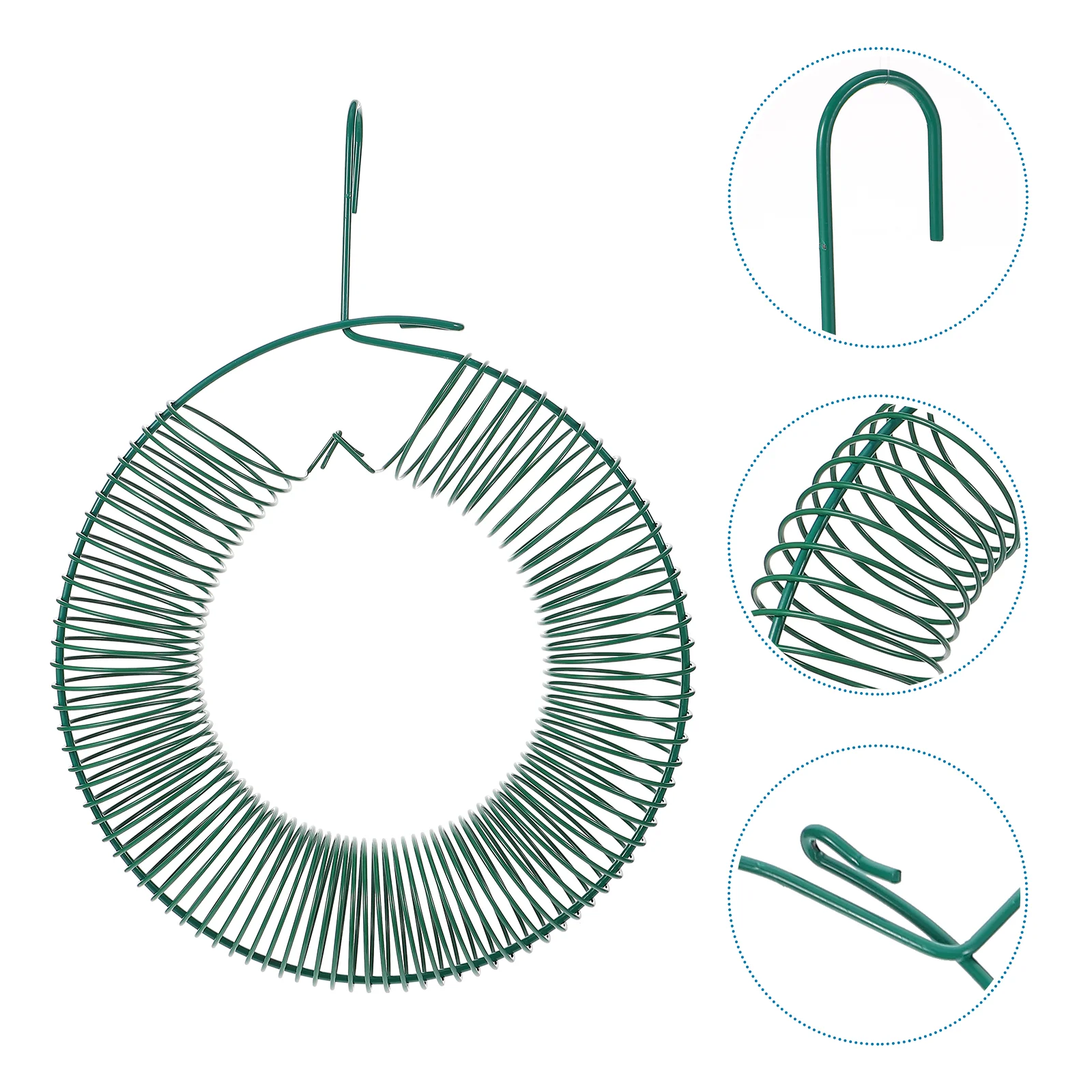 

Bird Feeder Hanging Feeders Wreath Peanut Feeding Outdoor Wild Garden Birds Tray Parrot Squirrel Food Hummingbird Ball Water