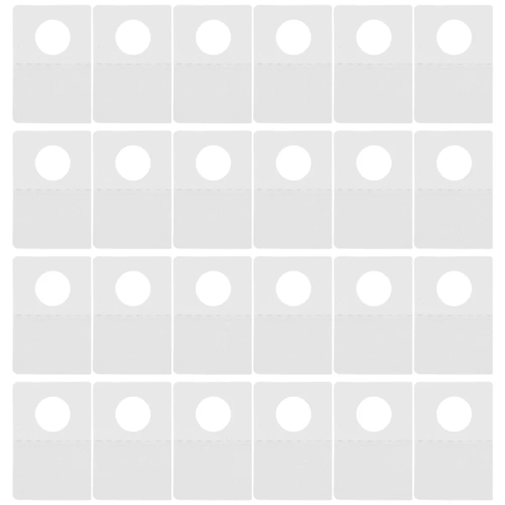 

500 Pcs Tool Self Adhesive Adhesive Hanging Tags Pvc Hanging Heavy Duty Clothes Rack Coat Hanger Sticky Wall Tags Display