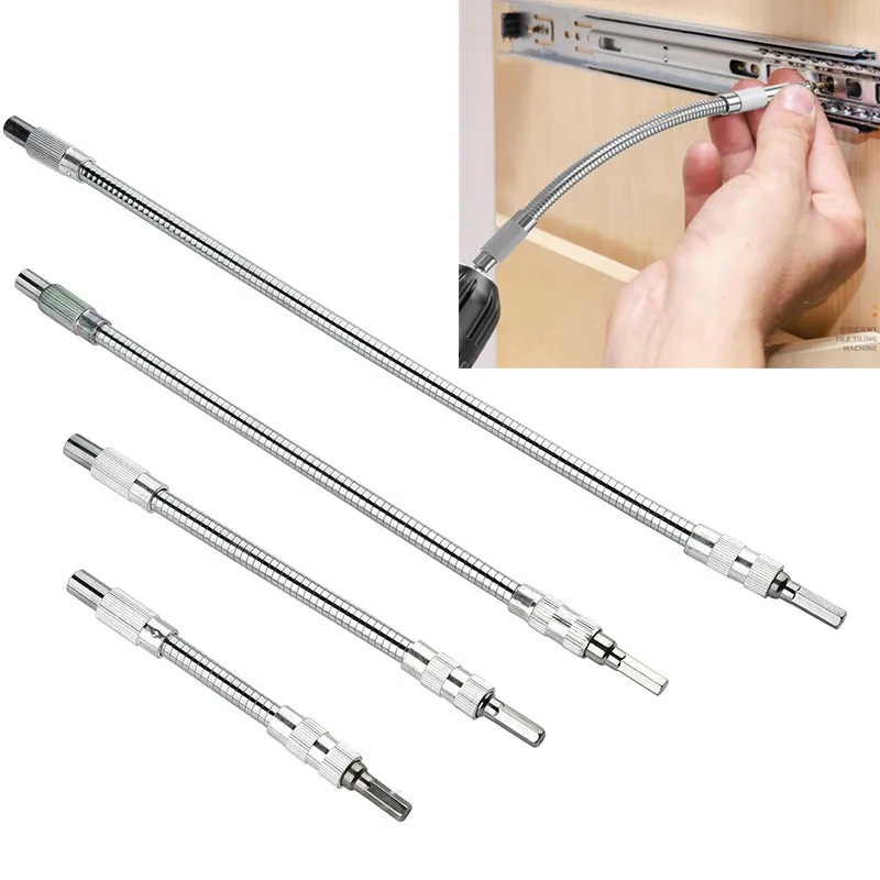 

Соединение 1/4 6,35 мм, мягкий металлический удлинитель, звеньевой инструмент, Универсальный мягкий гибкий шланг, карданный вал, дрель, отвертк...