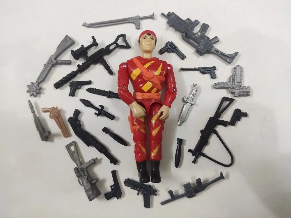 

Экшн-фигурка солдатика спецназа «Gi Joe» 3,75 с 5 аксессуарами