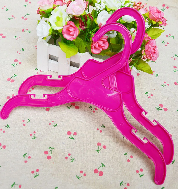 5Pcs Plastic Pet Dog Puppy Cat Clothes Clothing Rack Hanger Product Accessories | Аксессуары для собак