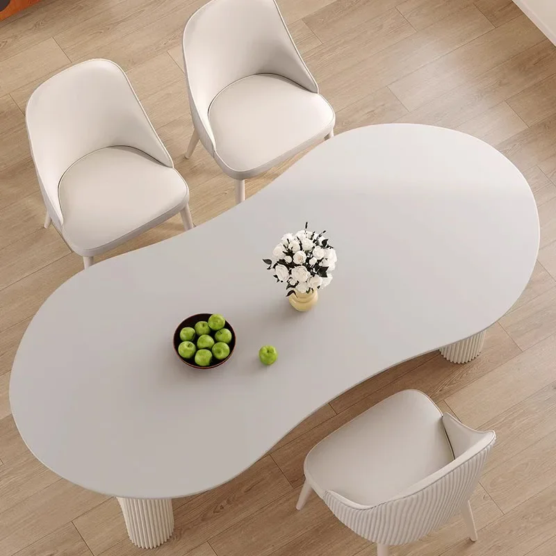 Стол для обеденной комнаты овальной формы элегантные столы кафе ресепшн