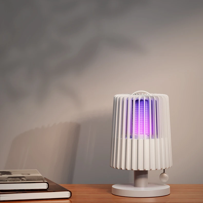 Новая портативная мини-USB лампа-ловушка для комаров с LED-источником света, корпус из ABS-пластика, для использования в помещении и на улице (art.: 3920db651edcc) - 3920db651edcc