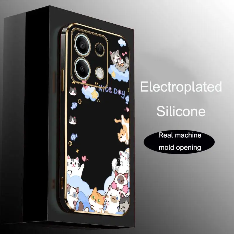 Чехол для Xiaomi Redmi Note 13Pro 13ProPlus 12Turbo 11T 11Pro 11 11S 11SE 12 12R 12Pro