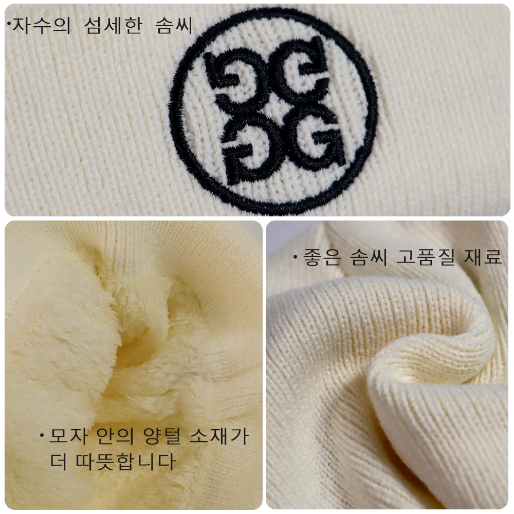 2022 brand new golf cap embroidery logo outdoor shade golf hat men's women's universal golf Knitted hat Outdoor winter warm cap