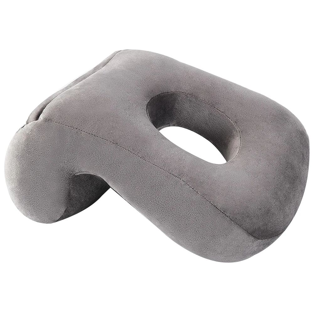 

Переносная подушка для шеи для дома и путешествий с рукояткой, подушка из полипропилена и хлопка для сна для школы и офиса