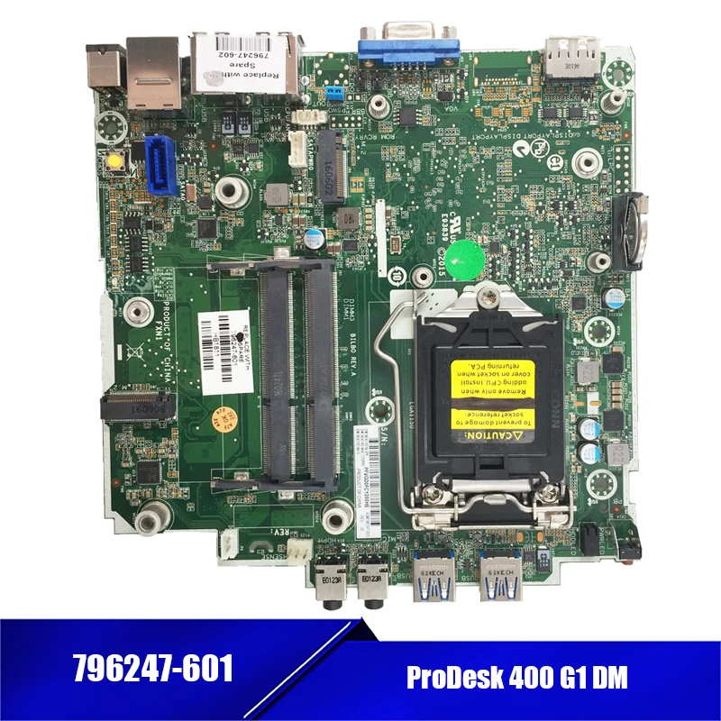 High Quality for HP 796247-601 796247-002 796147-003 Desktop Mainboard ProDesk 400 G1 DM Pre-Shipment Test