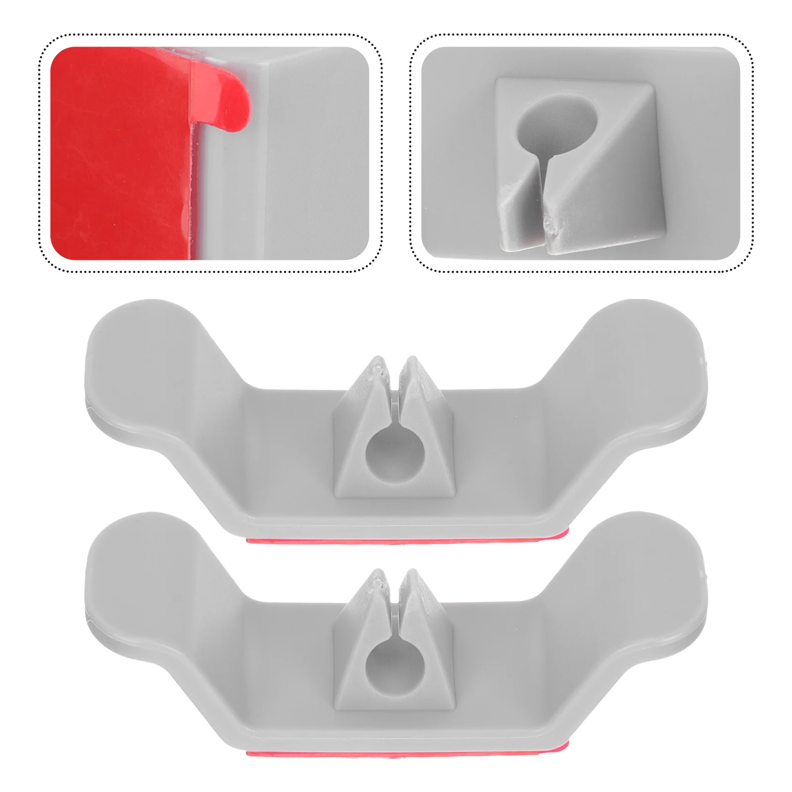 

2 Pcs Self-adhesive Cable Organizers Kitchen Cord Holders Cable Wrap Organizer