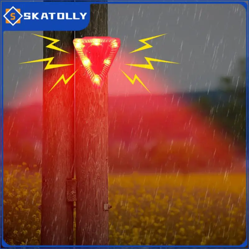 

Solar Alarm Siren Ip65 Waterproof Drive Away Wild Animals Light Alarm Ensrgy Saving Home Security Animal Repellent Alarm Safe