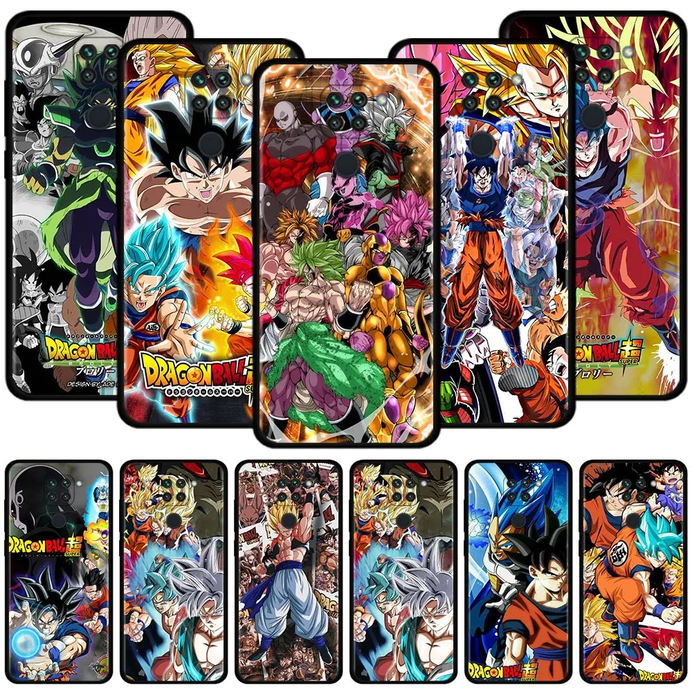 

Phone Case For Xiaomi Redmi Note 11S 11T 11 10 8 Pro 9S 9T 9 8T 10 K50 K40S K40 10C 9A 9C Cover Dragons Ball Super Goku
