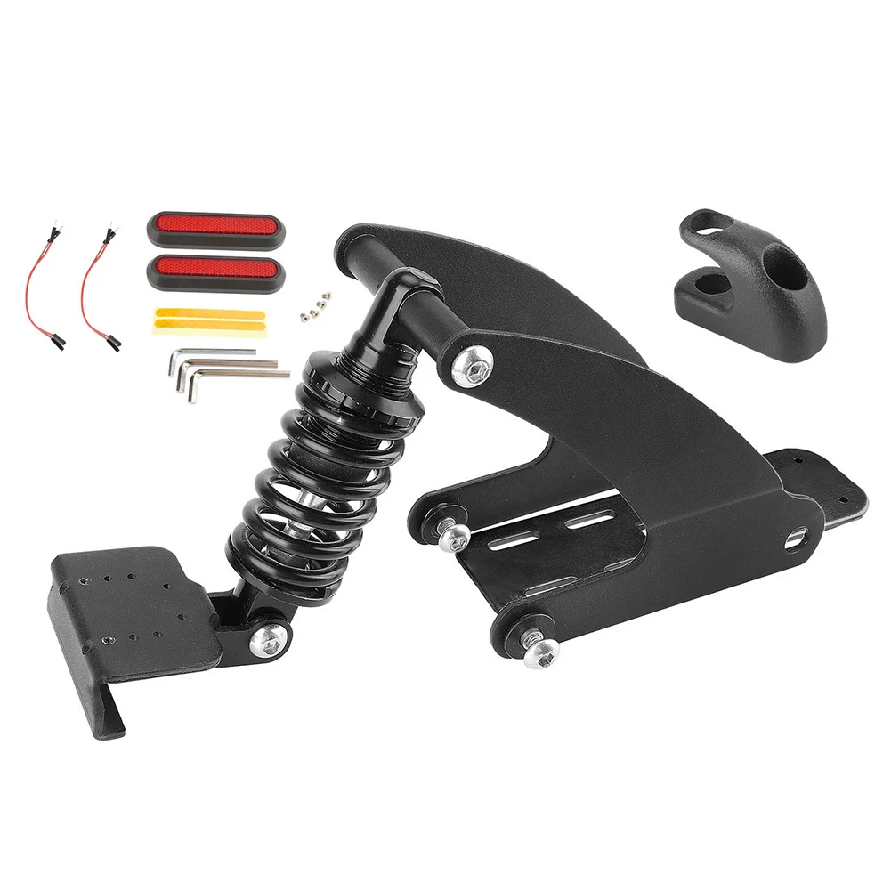 

Rear Suspension Shock Absorber Kit About 1400g Replacement Steel Universal Black For Ninebot ES2/ES4/ES5 Practical