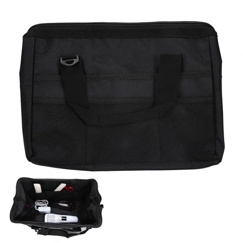 Hairdressing Tool Bag,Cosmetic Storage Bag,Hairdressing Tool Bag Nylon Cosmetic Storage Bag Portable Barber Clipper Carrying Cas