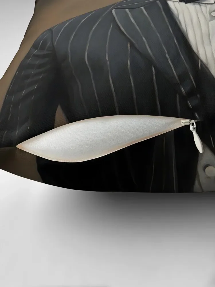 Зебра Портрет Даппер Животное Искусство Пледы Подушки Чехлы Новогодняя Подушка