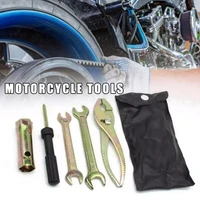 universal motorcycle repair tool motorbike wrench tools plug wrenches sleeve spark pliers screwdriver accessories kit g4d4