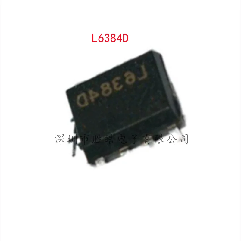 (10PCS)  NEW  L6384D  L6384   Wheatstone Bridge Drive-External Switch   SOP8  L6384D  Integrated Circuit