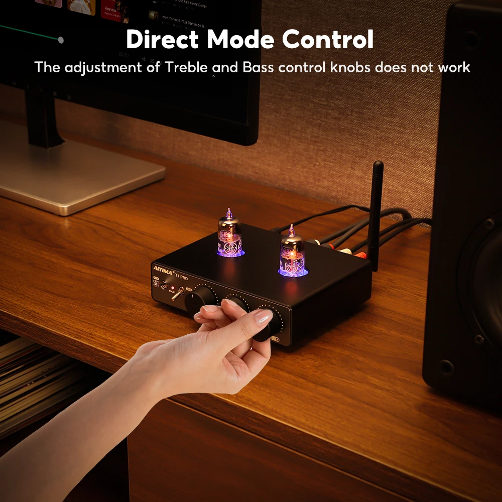 Предусилитель AIYIMA T1 PRO BT 5 1 QCC3040