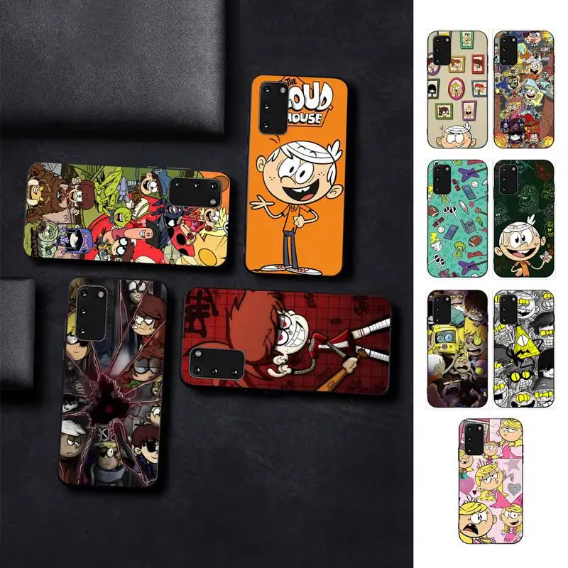 

The L-Loud House Phone Case for Samsung S10 21 20 9 8 plus lite S20 UlTRA 7edge