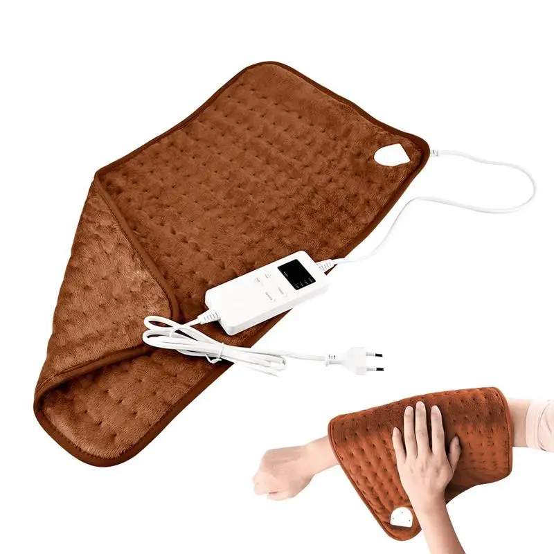 

6 Temperature Modes Electric Heating Pad Heater Home Bed Office Chair Warmer Mat Winter Warming Pads Black 40x76CM