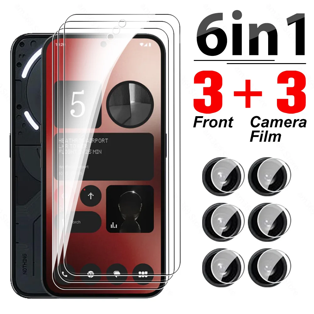 Защитная пленка из закаленного стекла 6 в 1 для телефона (2 а)