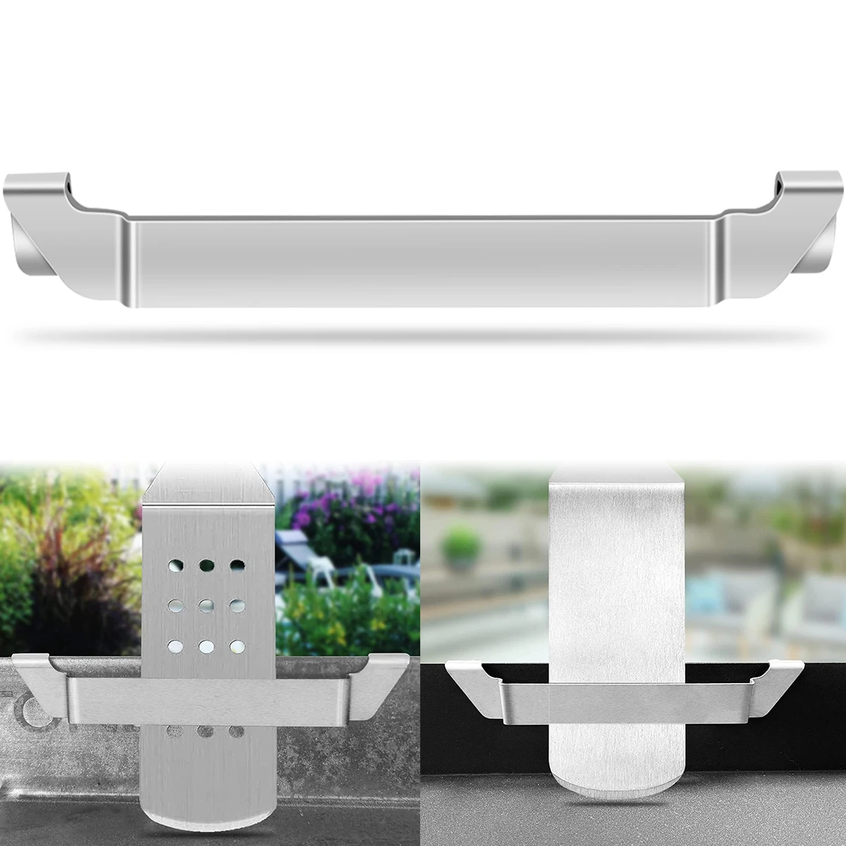 

1Pc Griddle Spatula Holder Hook Barbecue Tool Stainless Steel Rack Hanging Spatula Holder Kitchen Outdoor BBQ Accessories