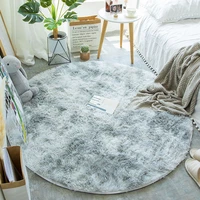 bubble kiss fluffy round rug carpet for living room home decor bedroom decoration salon thicker pile rug kid room floor mat new