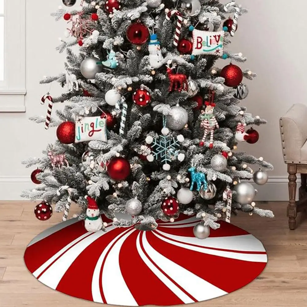 Юбка для рождественской елки N2o1 традиционное украшение вечеринки с вихревым