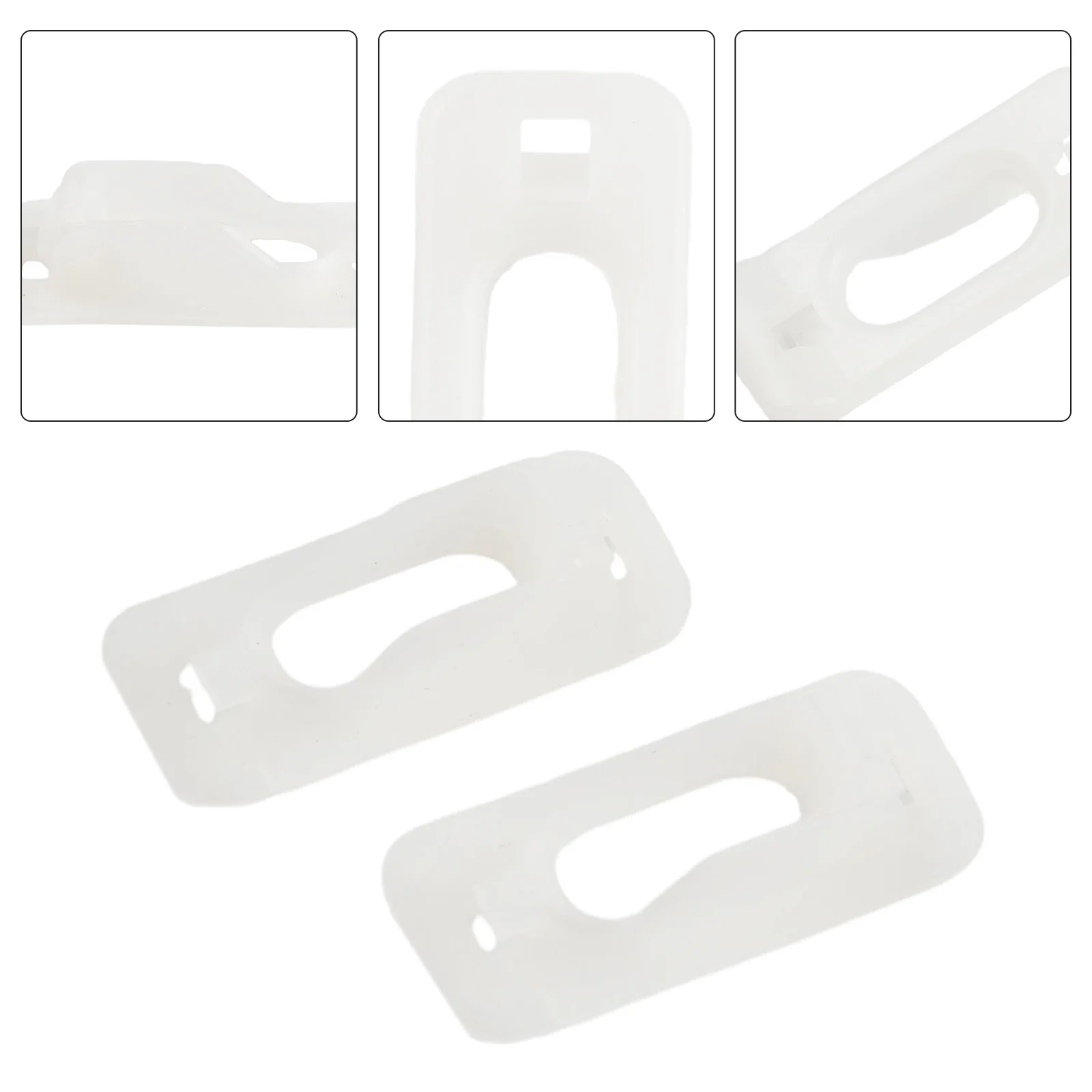 

2Pcs Rod Holder Car Hood Support Button Clip Decor White Auto Hood Support Accessories For Corsa Celta
