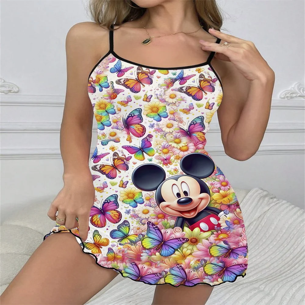 Женские платья женская пижама летняя ночная рубашка 2024 сексуальное нижнее белье