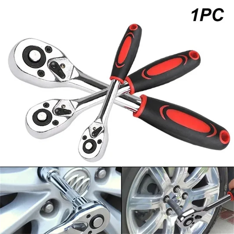 

Wrench 3/8" Wrench Socket Ratchet Tool 24 Telescopic Handle 1/2"inch Wrench Plate Teeth Extending Ratchet Ratchet 1/4"