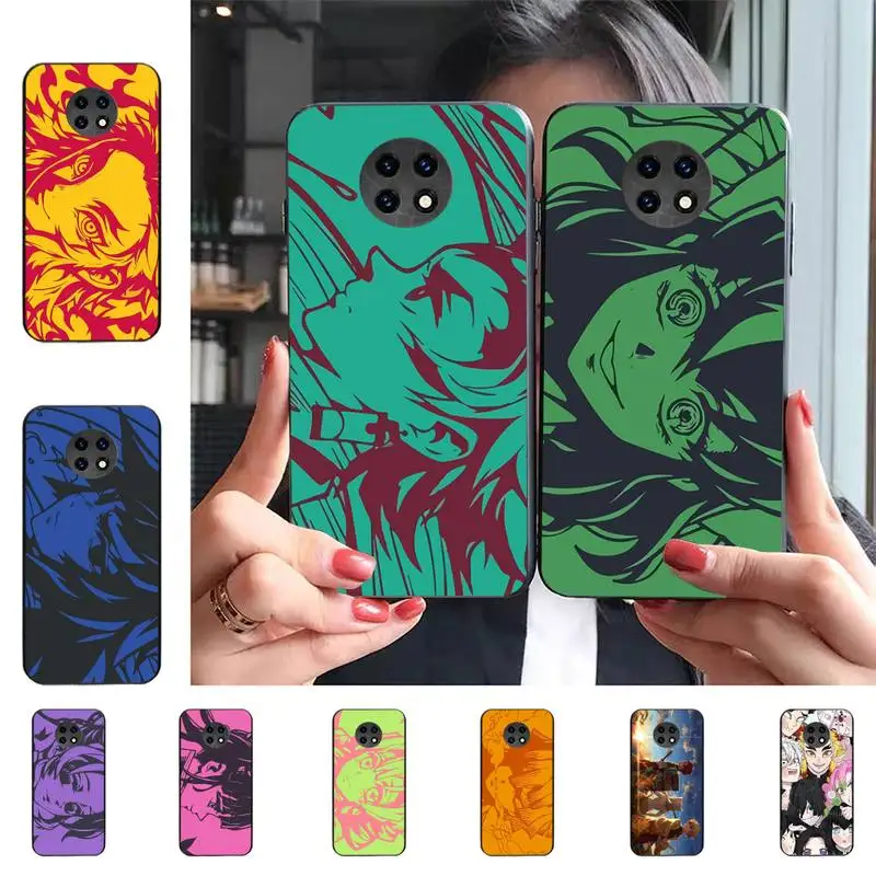 

Japan Anime Demon Slayer Phone Case For Redmi 9 5 S2 K30pro Silicone Fundas for Redmi 8 7 7A note 5 5A Capa
