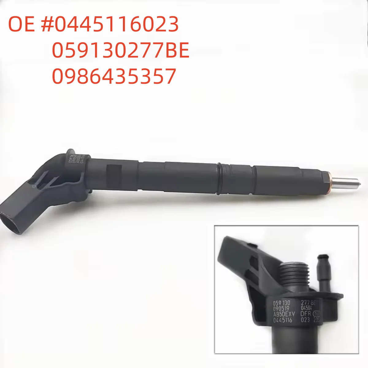 

Новый топливный инжектор 0445116023 059130277BE 0986435357 для A6 A4 A5 Q5 Q7 Touareg 2,7 3,0 TDI OEM 0445116023 0591302