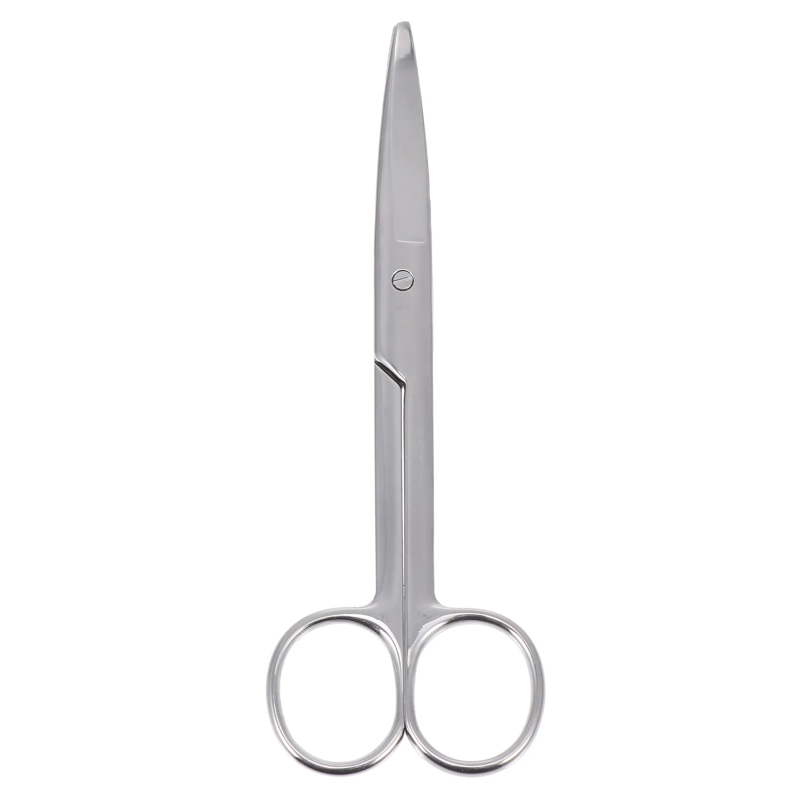 

1Pc 14cm Stainless Steel Blunt Scissors Rustproof Ostomy Scisors (Silver)