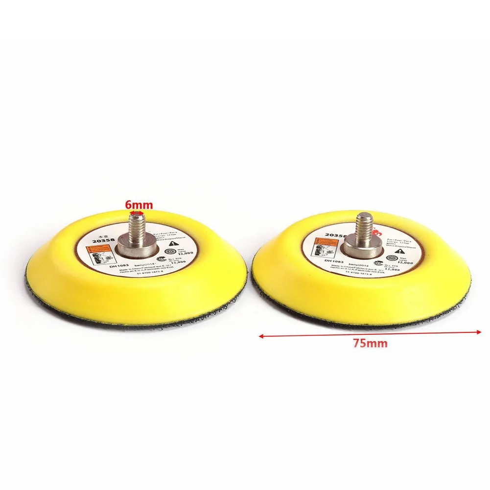 

Spare Sanding Pad Workshop 2Pcs Part Pneumatic Equipment For DA Air & Power Sanders Grinding Hot New High Quality