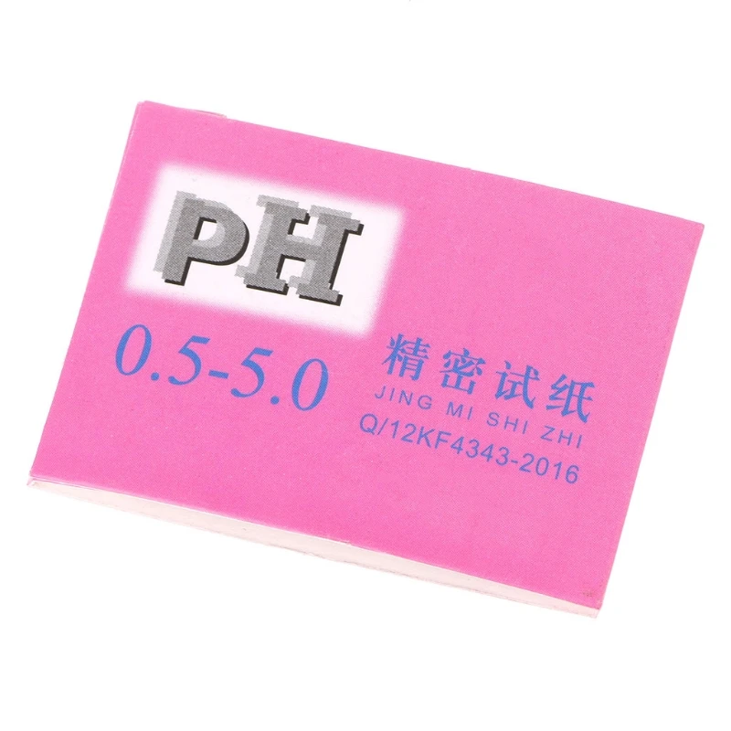 

80 Strips pH Alkaline Short-range 0.5-5.0 Indicator Litmus Paper pH Test Strips