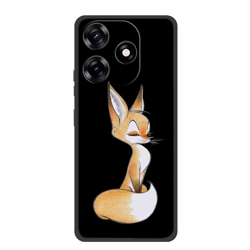 Чехол для ZTE Blade V50 Design 4G черный силиконовый мягкий чехол телефона Axon 50 Lite Smart Back Cover