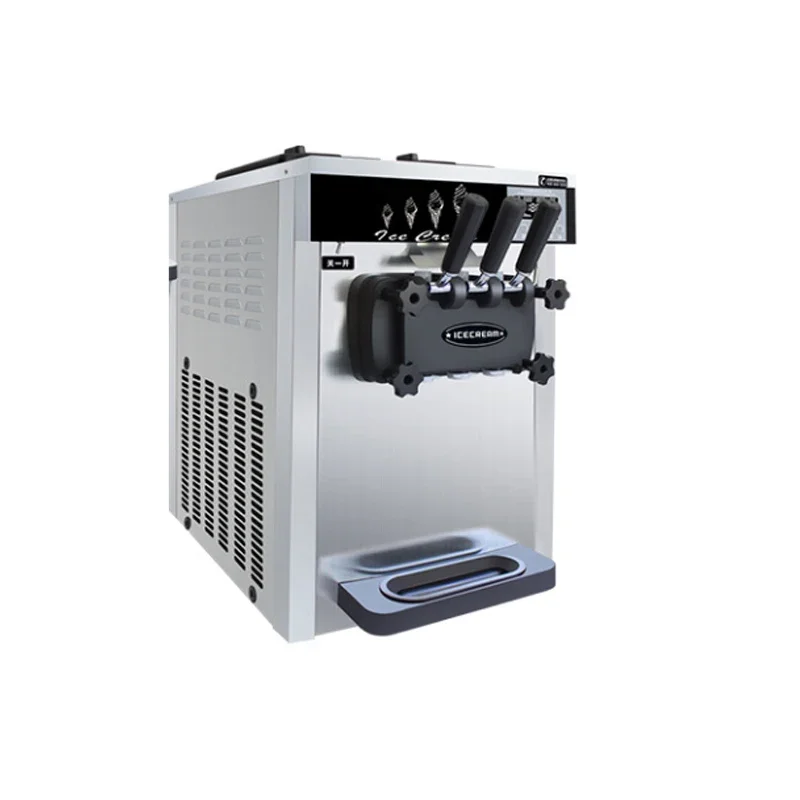 Для 220 В/110 В машина для производства мягкого мороженого Коммерческие 2 + 1 3 вкуса