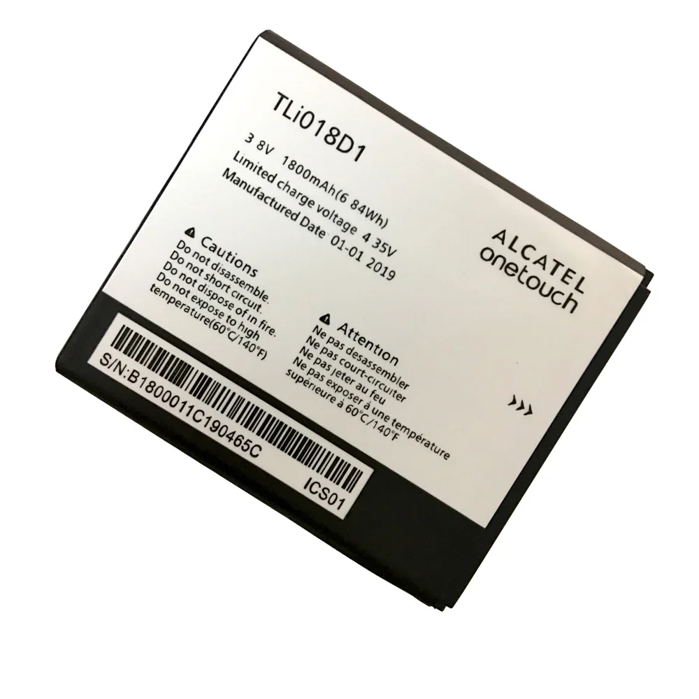 Новый оригинальный литий-ионный аккумулятор TLi018D1 для Alcatel Onetouch Pop D5 Dual 5038x OT5038X 3 5015D