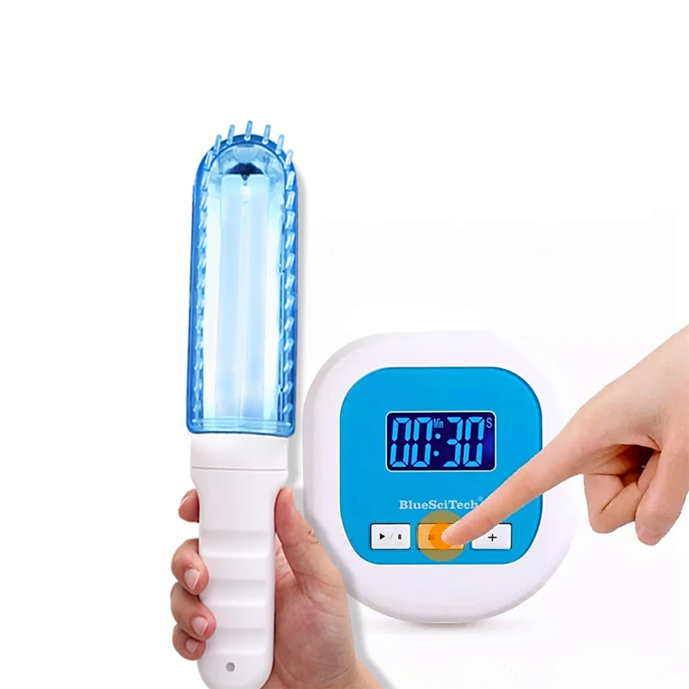 

Mini Vitiligo Psoriasis Equipment 311nm Uv Phototherapy Medical Device For Home UseTimer Control 311nm NarrowbandVitiligo Eczema