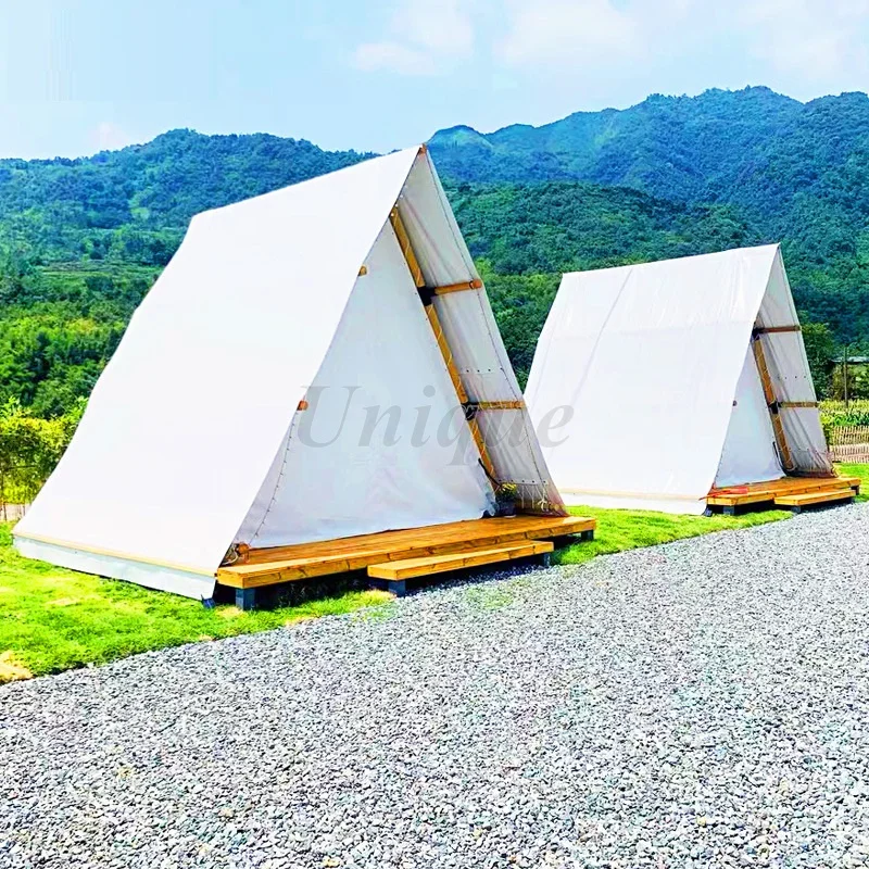 Рисунок 2 - Деревянный шатер ресторана треугольника